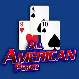All American Poker slot visual from RTG (Reel Time Gaming) available on bigclashcasino.eu