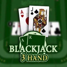 Blackjack 3H (Habanero) online game logo by Habanero on bigclashcasino.eu