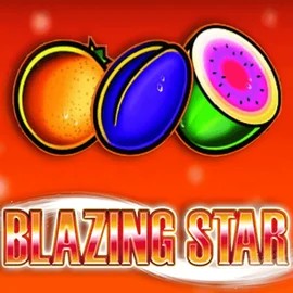 Blazing Star online game logo by Merkur Gaming on bigclashcasino.eu