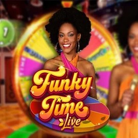 Funky Time slot logo by Evolution at BigClash Casino