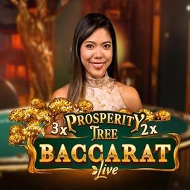 Prosperity Tree Baccarat slot visual from Evolution available on bigclashcasino.eu