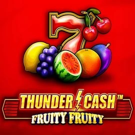 Thunder Cash Fruity Fruity by Novomatic, showcased at bigclashcasino.eu – game logo