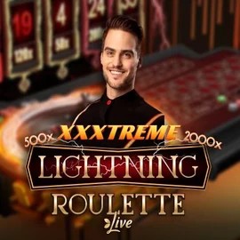 XXXtreme Lightning Roulette online game logo by Evolution on bigclashcasino.eu